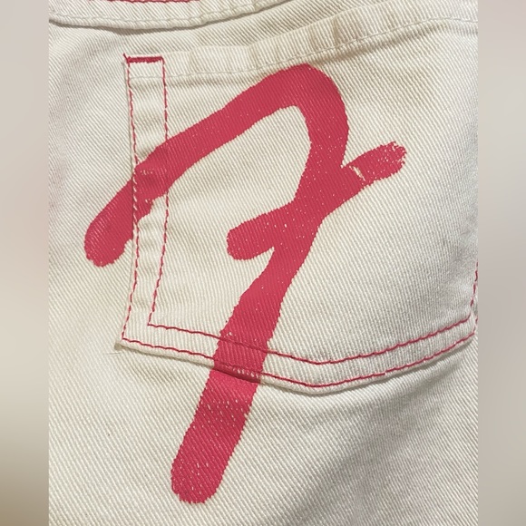FUBU white jeans - Picture 1 of 9